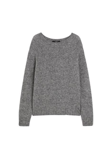 Maglia in alpaca e cotone - GRIGIO MEDIO Weekend MAXMARA | GHIACCI007